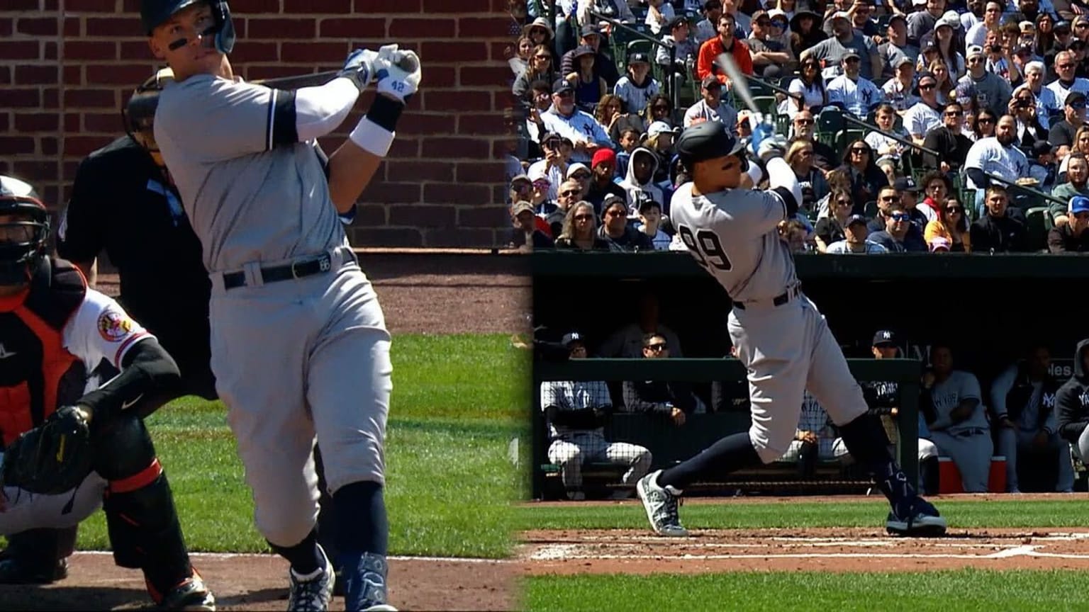 Aaron Judge's 3 Home Runs Highlight Yankees' 9-Homer Game Aaron Judge's 3 Home Runs Highlight Yankees' 9-Homer Game