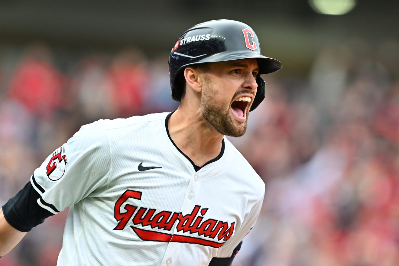 Cleveland Guardians' Lane Thomas: Early Success In Spring Training Cleveland Guardians' Lane Thomas: Early Success In Spring Training