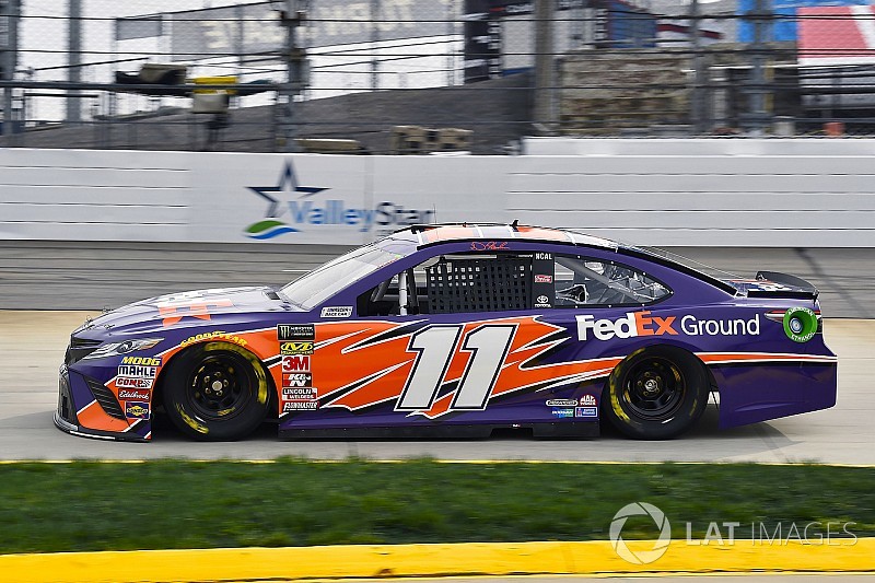 Denny Hamlin Triumphs At Martinsville, Ending Winless Streak Denny Hamlin Triumphs At Martinsville, Ending Winless Streak