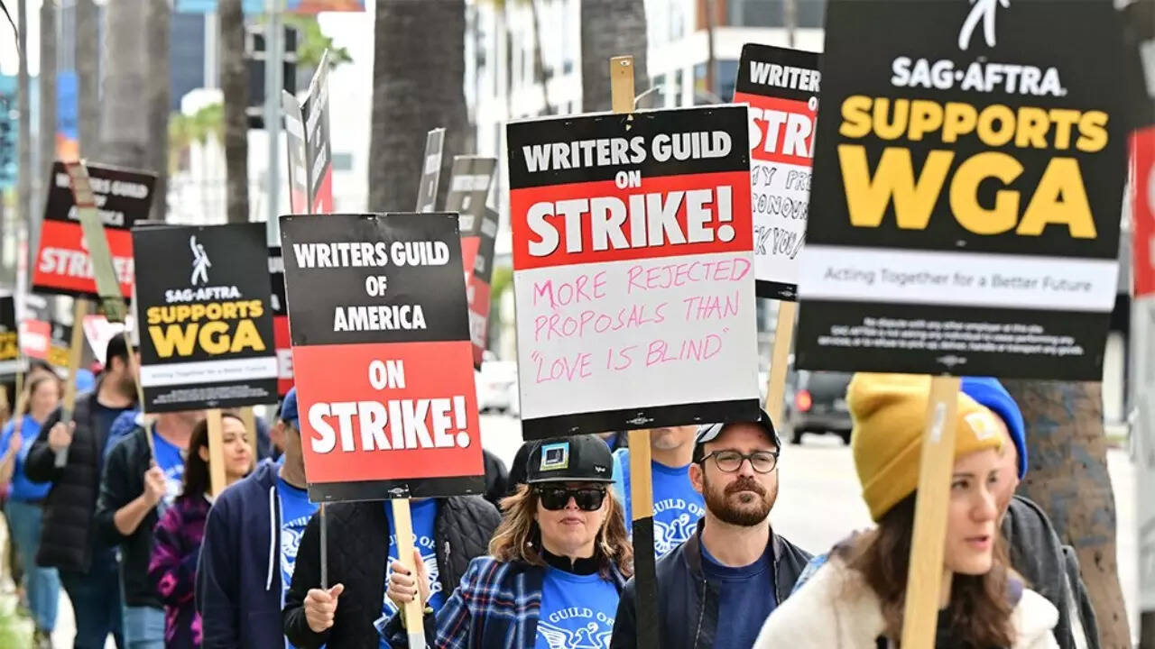Double Trouble In Hollywood: Actors' Strike Amplifies Industry Shutdown Double Trouble In Hollywood: Actors' Strike Amplifies Industry Shutdown