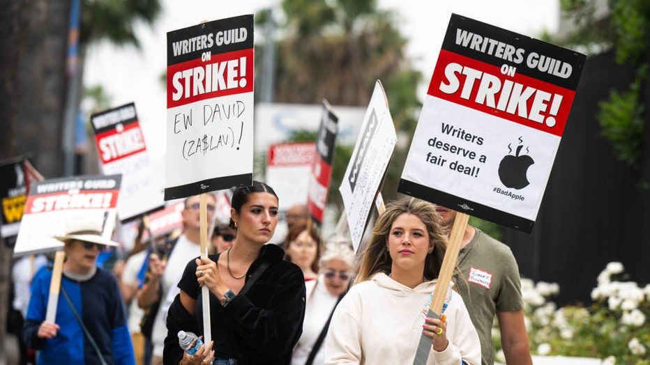 Double Trouble In Hollywood: Writers And Actors On Strike Double Trouble In Hollywood: Writers And Actors On Strike