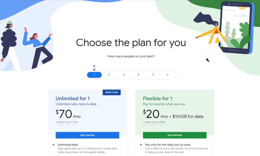 Google Fi Launches Affordable $35 Unlimited Data Plan Google Fi Launches Affordable $35 Unlimited Data Plan