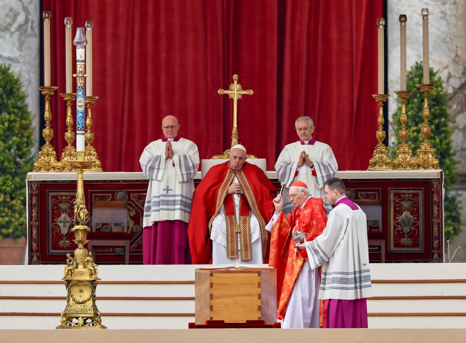 International Figures Unite For Pope Francis' Funeral Service International Figures Unite For Pope Francis' Funeral Service
