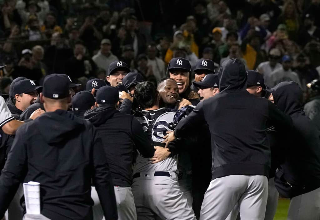 Late-Game Heroics By Judge And Goldschmidt Deliver Win For Yankees Late-Game Heroics By Judge And Goldschmidt Deliver Win For Yankees