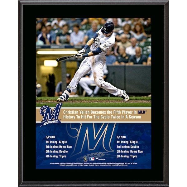 Milwaukee Brewers' Yelich Celebrates First Homer Post-Back Surgery Milwaukee Brewers' Yelich Celebrates First Homer Post-Back Surgery