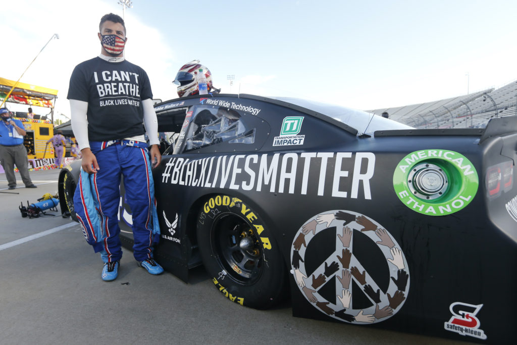 NASCAR's Bubba Wallace Inspires Austin Teens Before COTA Race