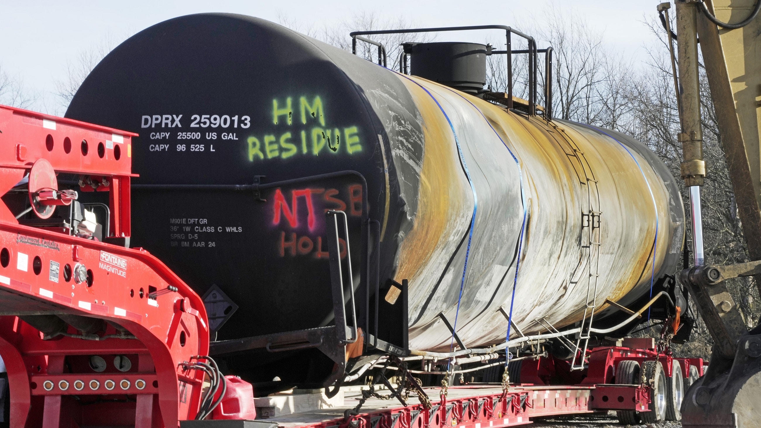Ohio Train Derailment: Toxic Chemical Lingering In Buildings Ohio Train Derailment: Toxic Chemical Lingering In Buildings