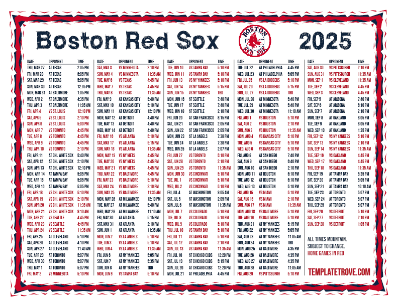 Red Sox 2025 Season: A Bold Prediction From ESPN Red Sox 2025 Season: A Bold Prediction From ESPN